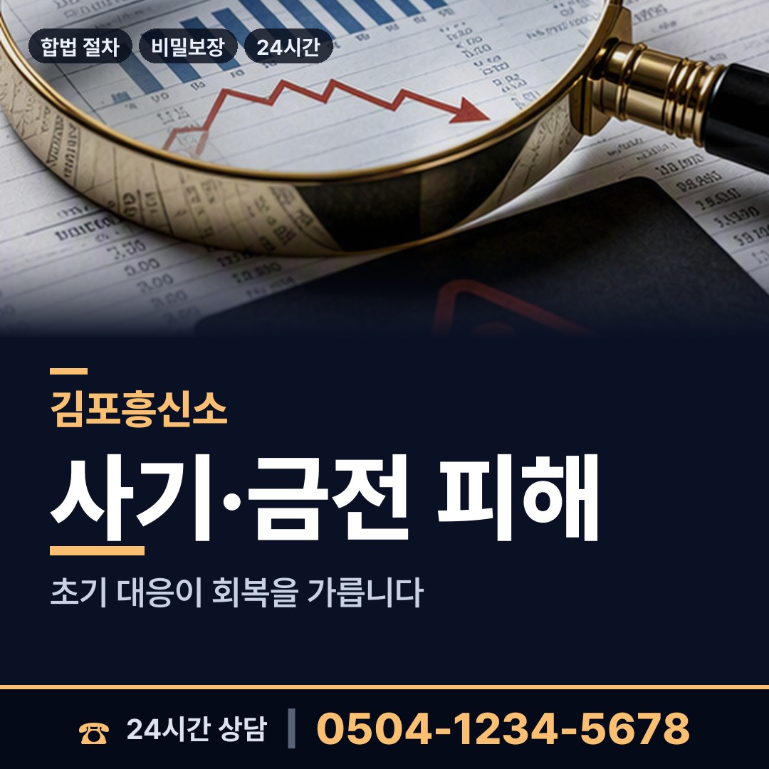 김포 고촌읍 상표도용조사 상담 안내